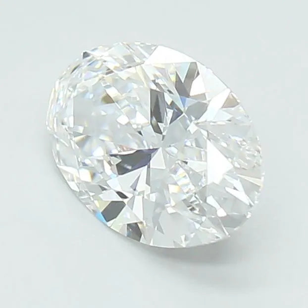 1.10ct Oval Lab Grown Diamond (Colour D, Clarity VVS2, Cut EX, IGI)