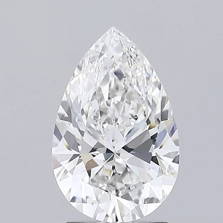 2.00ct Pear Lab Grown Diamond (Colour E, Clarity VS1, IGI)