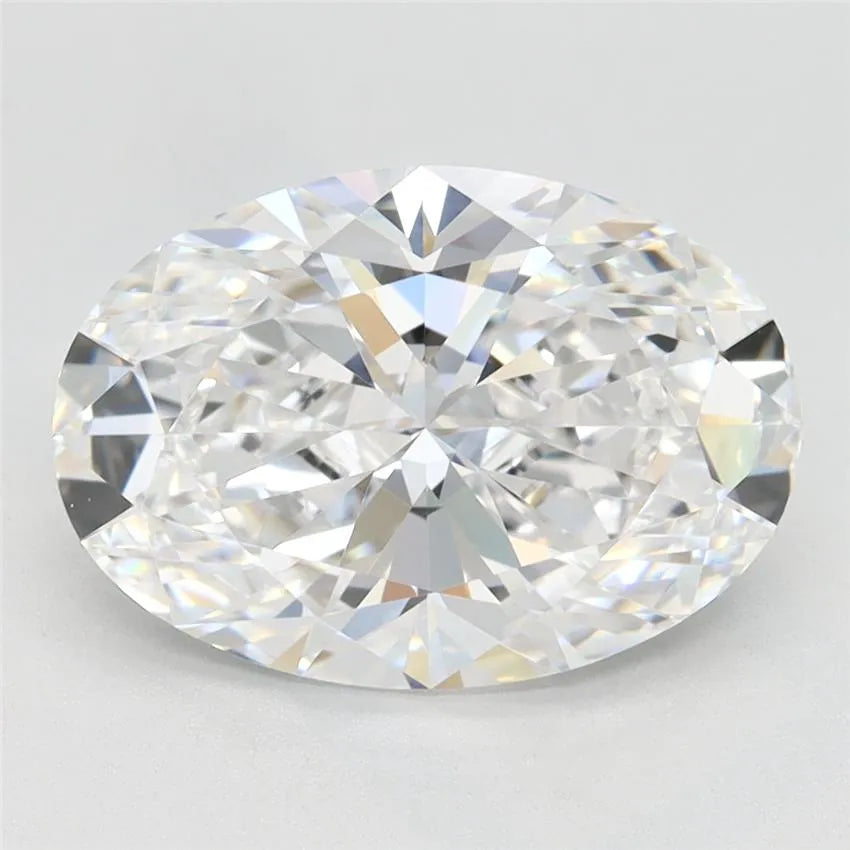 2.90ct Oval Lab Grown Diamond (Colour D, Clarity IF, IGI)