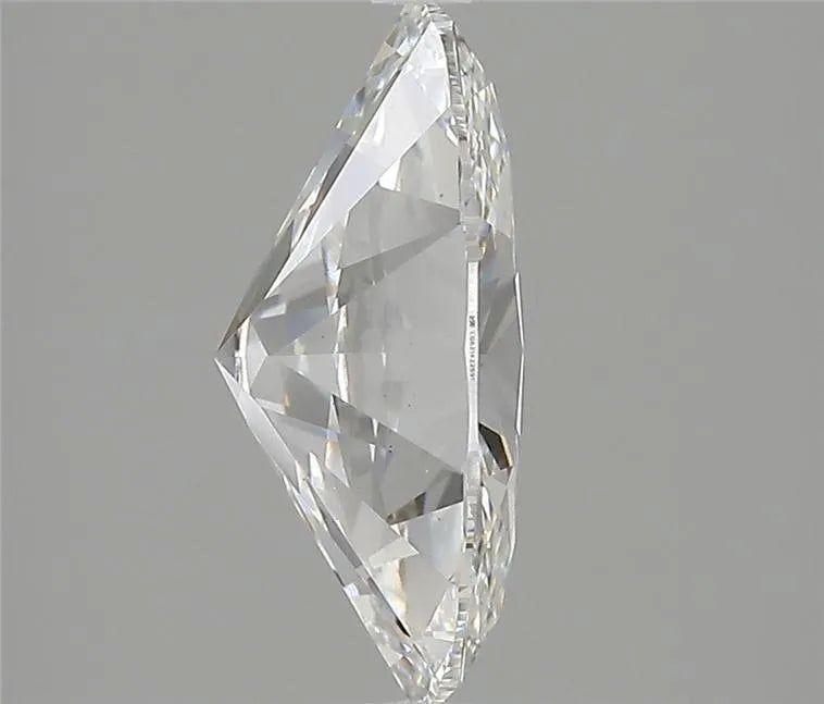3.52 ct Oval IGI certified Loose diamond, F color | VS2 clarity