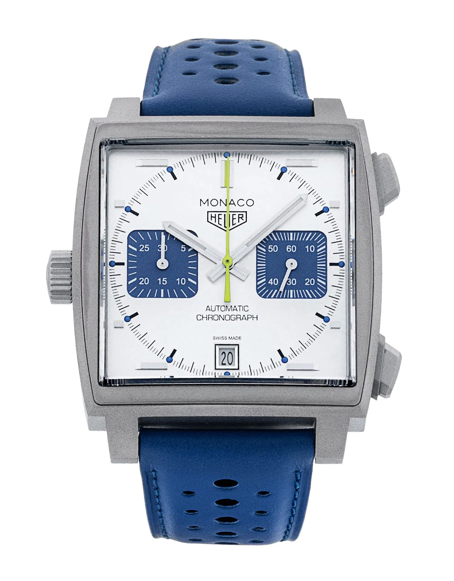 TAG Heuer Monaco Chronograph Limited Edition French Racing Blue Automatic Men's Watch