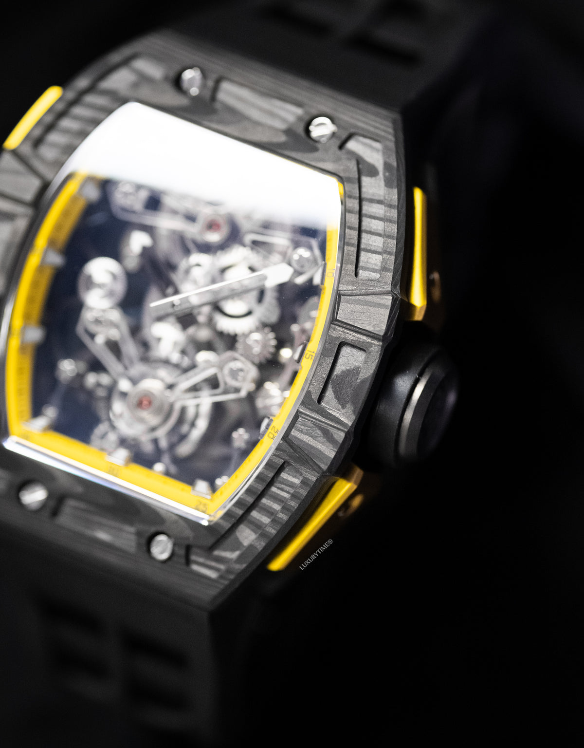 Daumier Skeleton Tourbillon Men's Watch