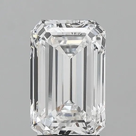 3.00ct Emerald Lab Grown Diamond (Colour D, Clarity VS1, IGI Certified)