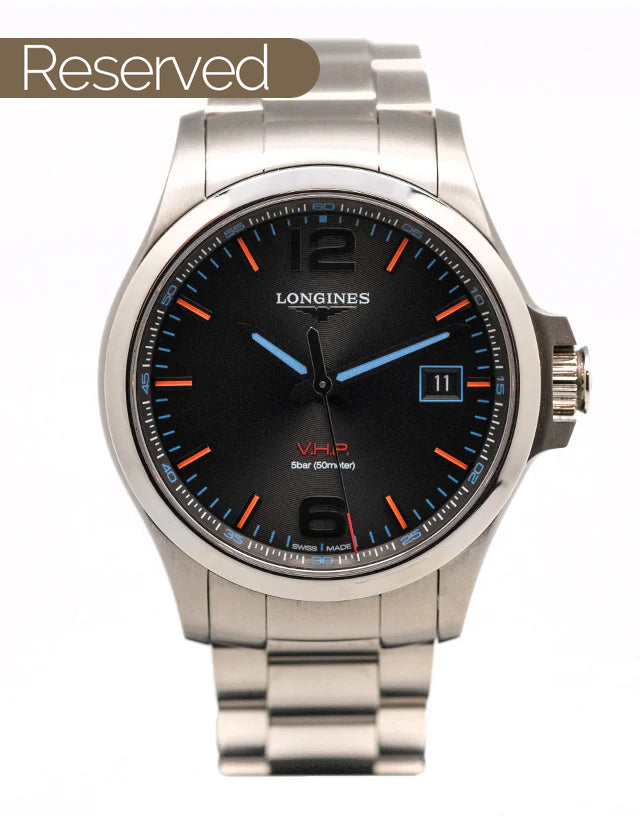 Longines Conquest V.H.P. 43mm Mens Watch