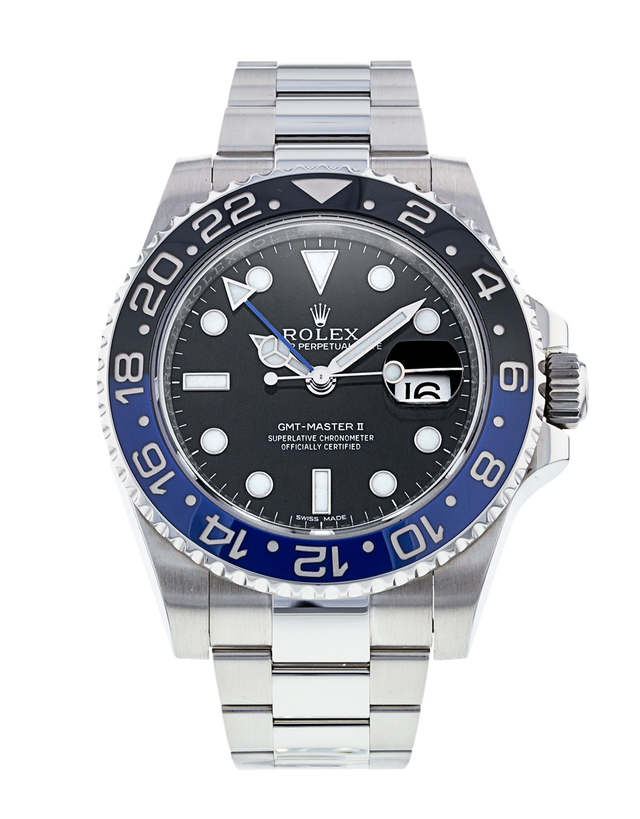 Rolex GMT Master II "Batman" Men's Watch