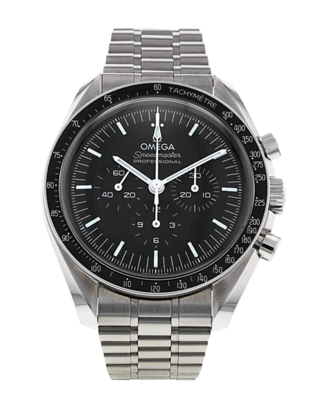 Omega Speedmaster Chronograph Hand Wind Black Dial Men's Watch