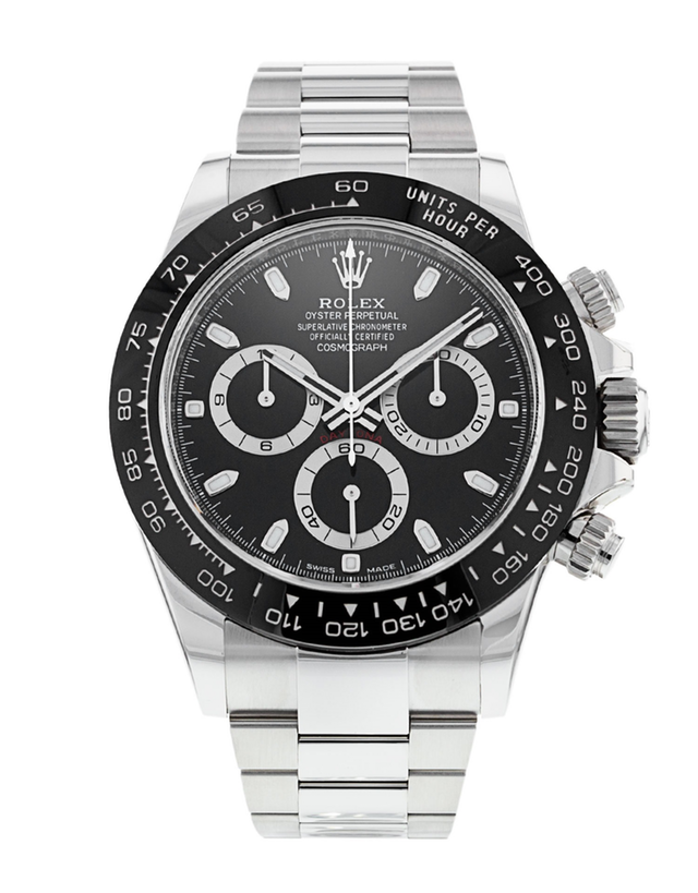 Rolex Daytona Black Dial Men's Watch