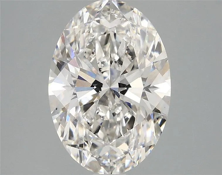 2.93ct Oval Lab Grown Diamond (Colour G, Clarity VS2, IGI Certified)