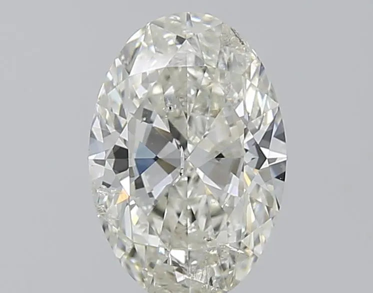 1.50ct Oval Natural Diamond (Colour I, Clarity SI2, Cut VG, IGI Certified)