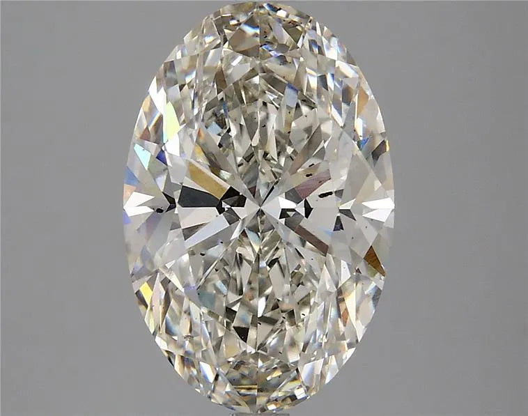 4.38ct Oval Lab Grown Diamond (Colour H, Clarity VS2, IGI Certified)
