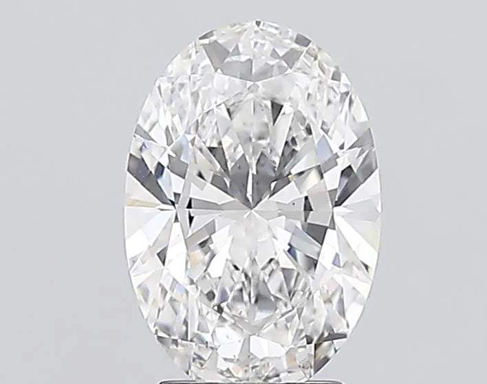 3.09ct Oval Lab Grown Diamond (Colour E, Clarity VS2, IGI Certified)