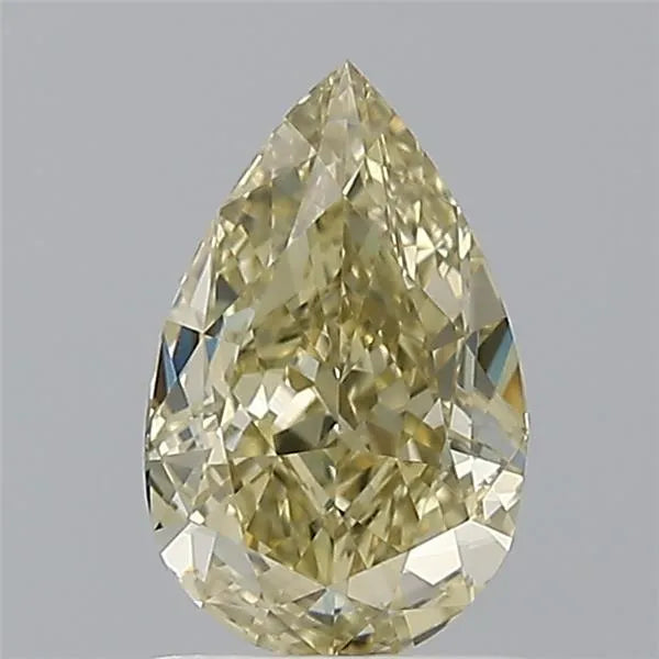 1.01ct Pear Natural Diamond (Fancy Yellow, Clarity VS1, GIA)