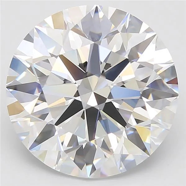 6.05ct Round Lab Grown Diamond (Colour D, Clarity FL, Cut EX, GIA)