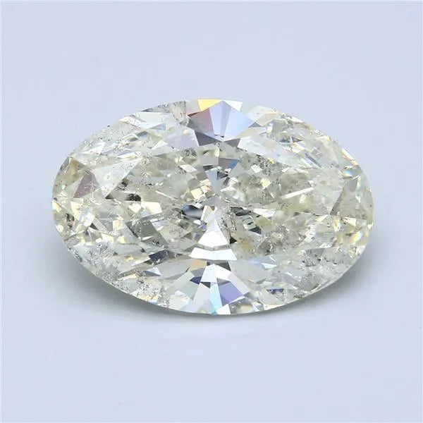 8.73ct Oval Natural Diamond (Colour H, Clarity SI2, EGL)