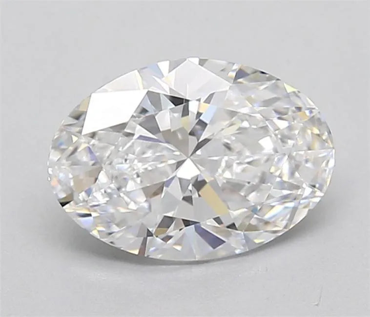 3.26ct Oval Lab Grown Diamond (Colour D, Clarity VVS1, IGI Certified)