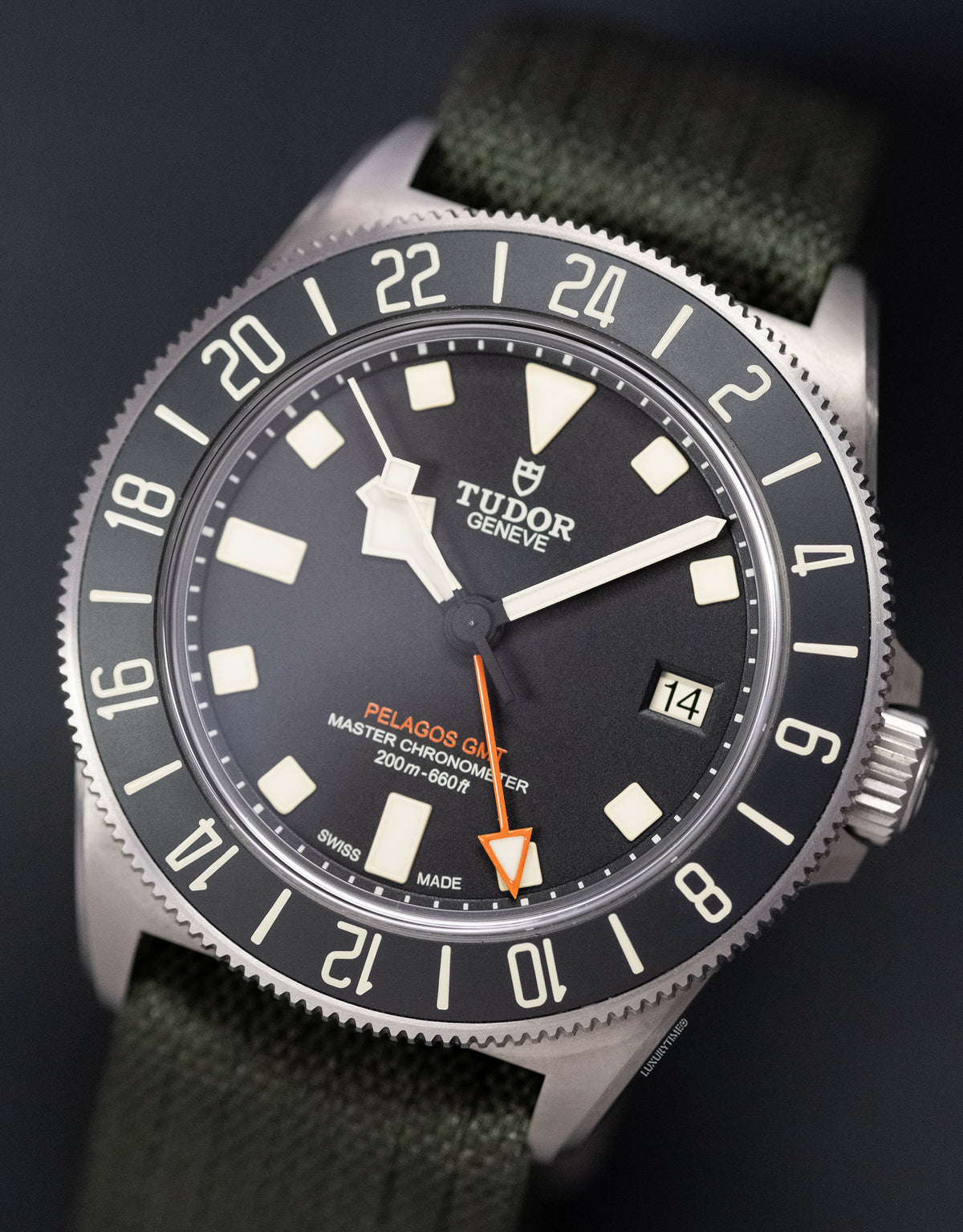 Tudor Pelagos FXD GMT Automatic Black Dial Watch
