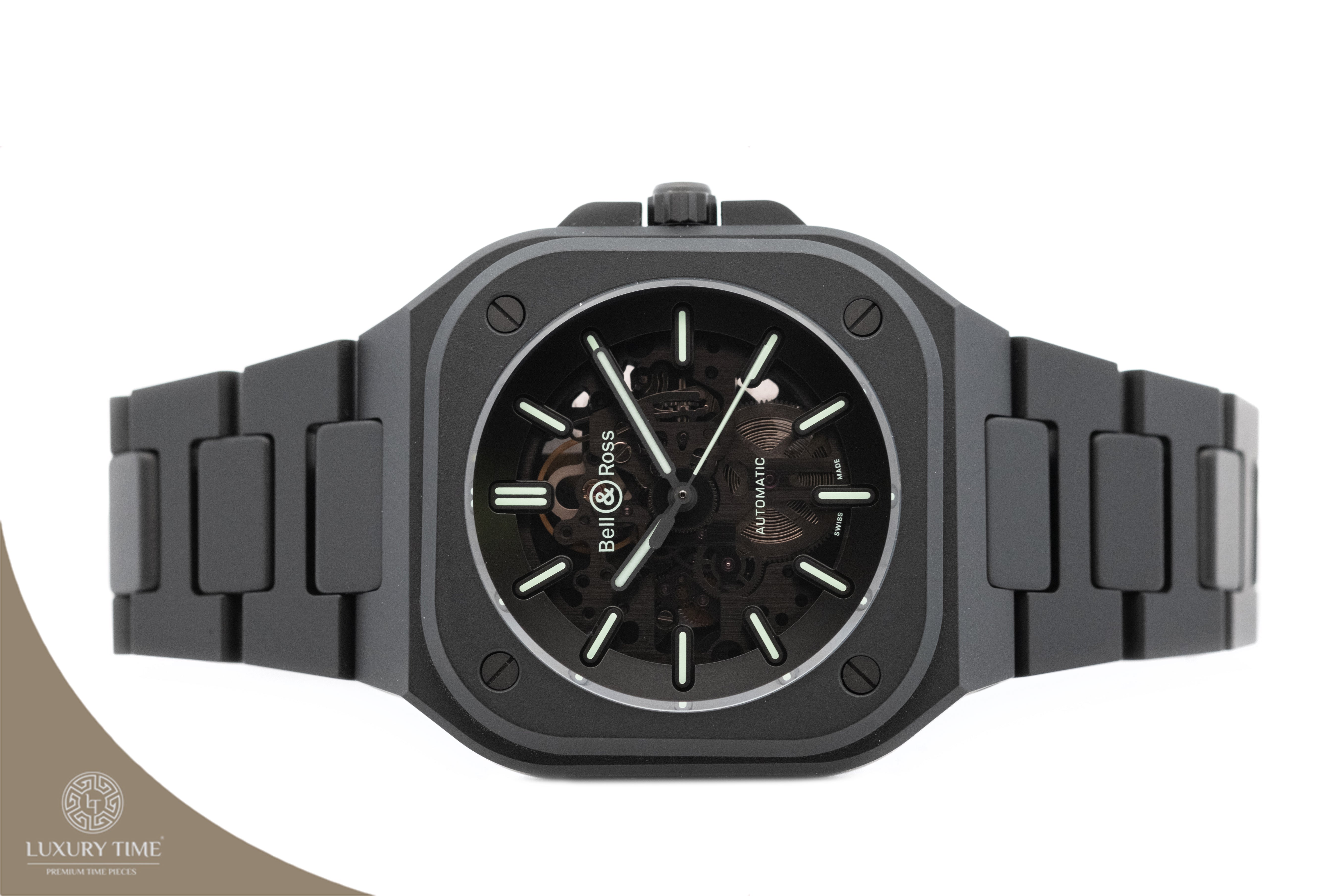 Bell & Ross BR05 Skeleton LUM Limited Edition Black Ceramic Men's Watch