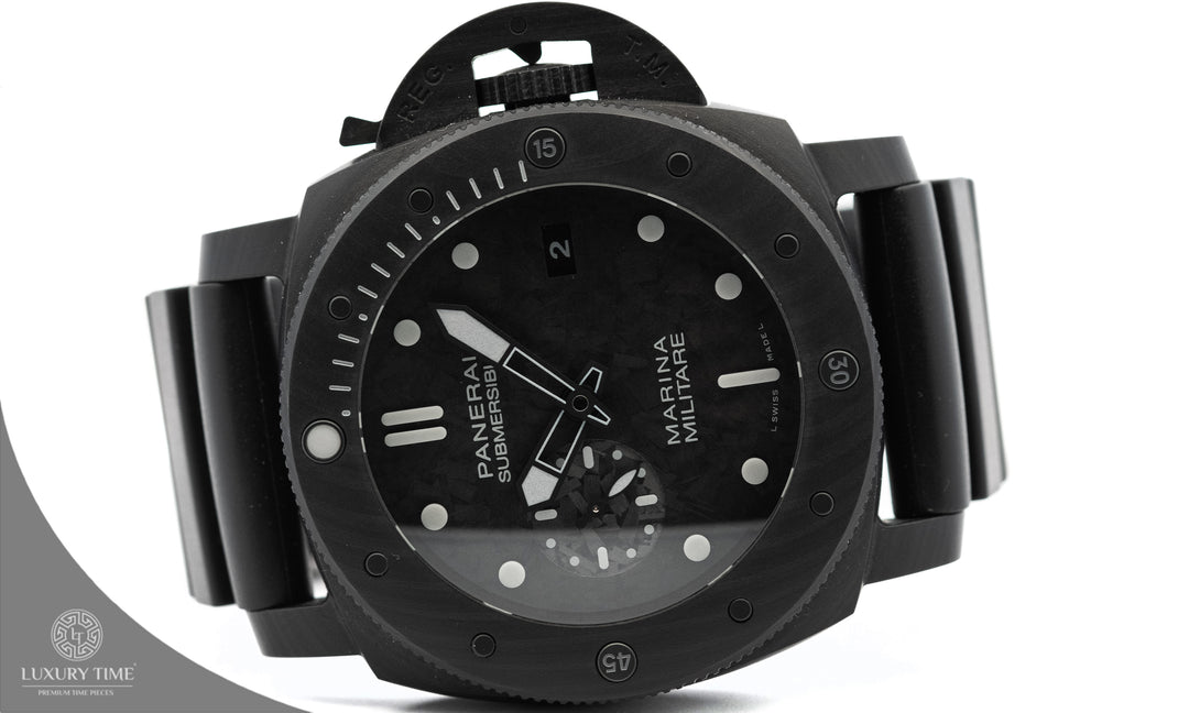 Panerai Submersible Marina Militare Carbotech Automatic Men's Watch