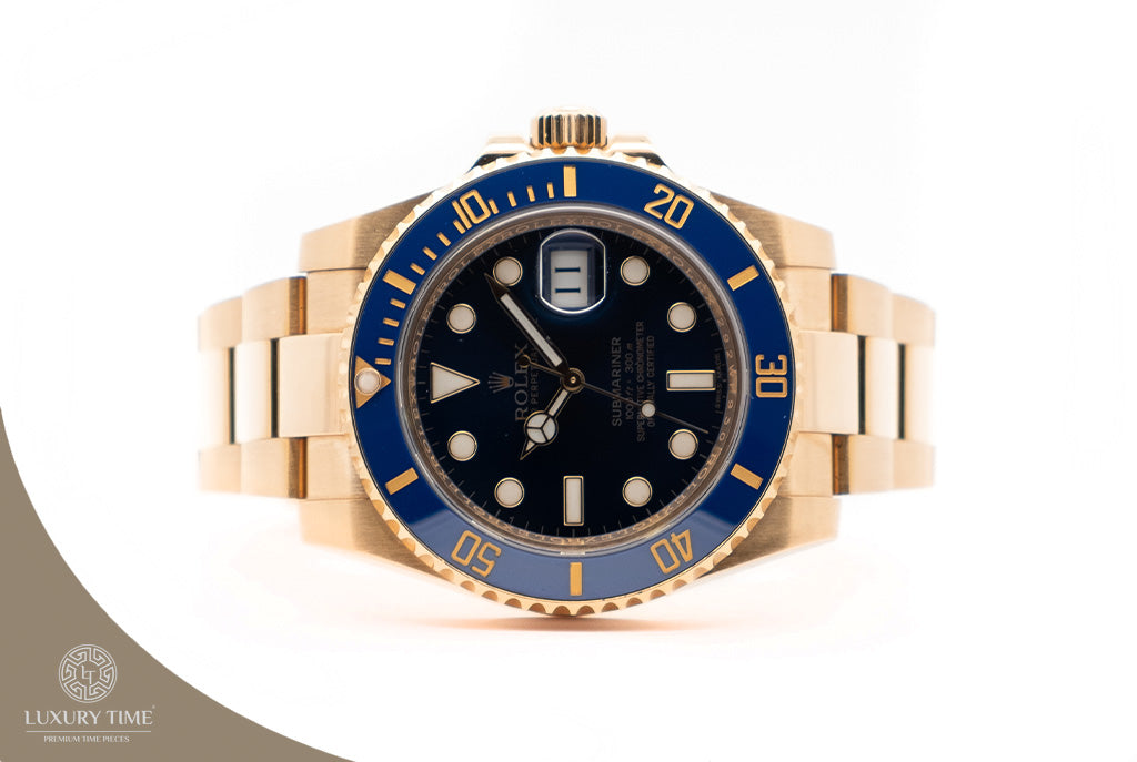 Rolex Submariner Blue Dial Men's Watch