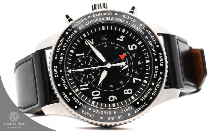 IWC Pilot's Watch Timezoner Chronograph Mens Watch