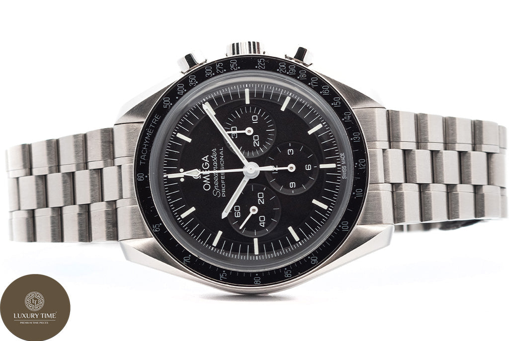 Omega Speedmaster Chronograph Hand Wind Black Dial Men's Watch