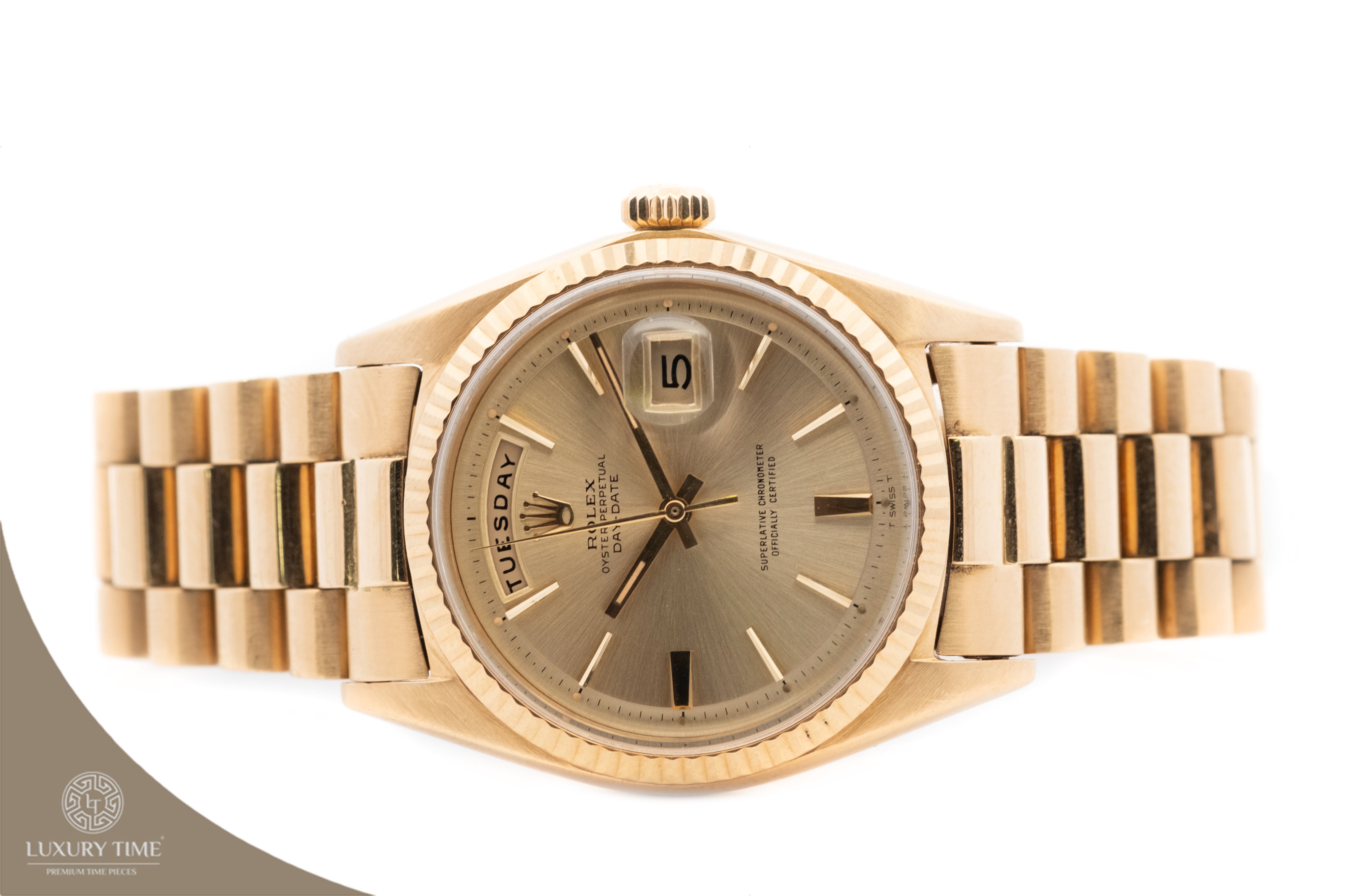 Rolex Day-Date Yellow Gold Mens Watch