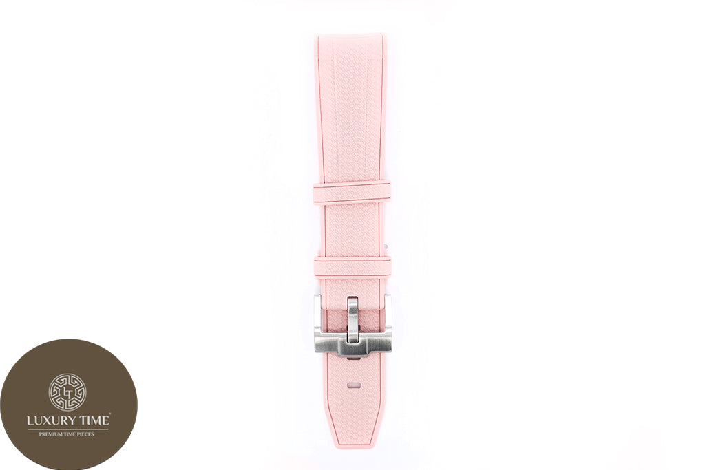 Light Pink Rubber Omega x Swatch Moonwatch Strap