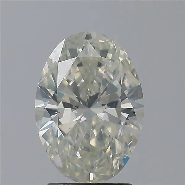 2.06ct Oval Natural Diamond (Colour J, Clarity SI2, GIA Certified)