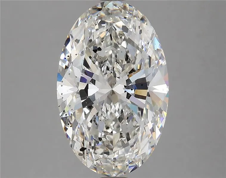 3.83 ct Oval IGI certified Loose diamond, G color | SI1 clarity