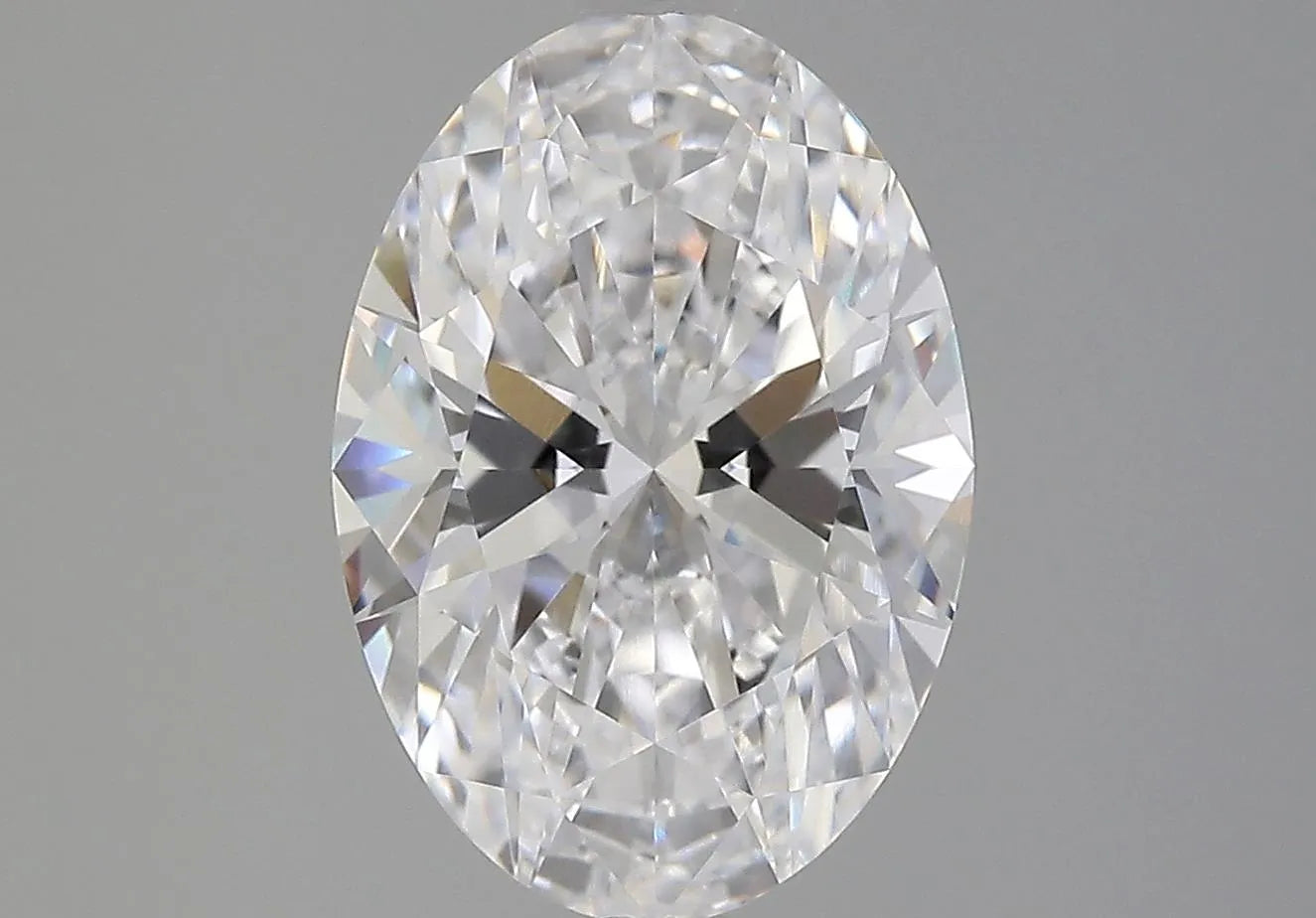 4.03ct Oval Natural Diamond (Colour D, Clarity FL, GIA Certified)