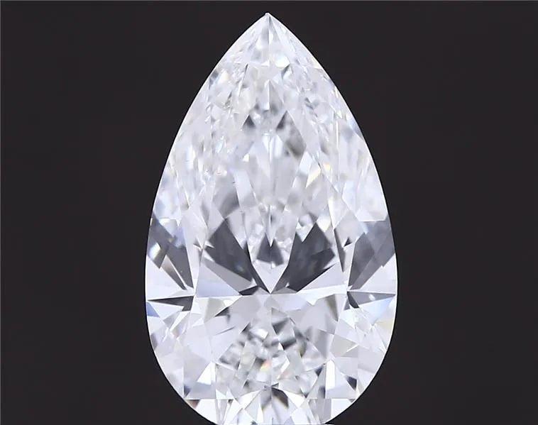 0.62ct Pear Lab Grown Diamond (Colour D, Clarity VVS2, IGI Certified)