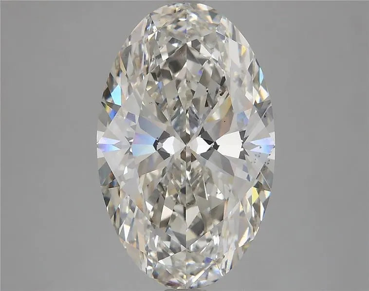4.57ct Oval Lab Grown Diamond (Colour H, Clarity VS2, IGI)