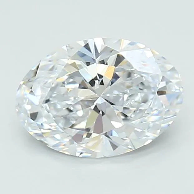 1.10ct Oval Lab Grown Diamond (Colour E, Clarity VVS1, Cut EX, IGI)