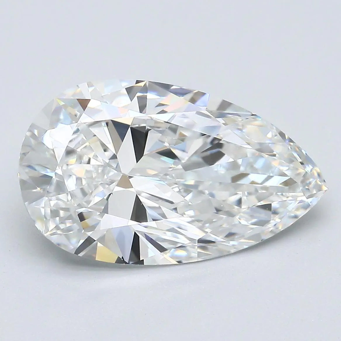 5.12ct Pear Natural Diamond (Colour F, Clarity VVS2, GIA Certified)