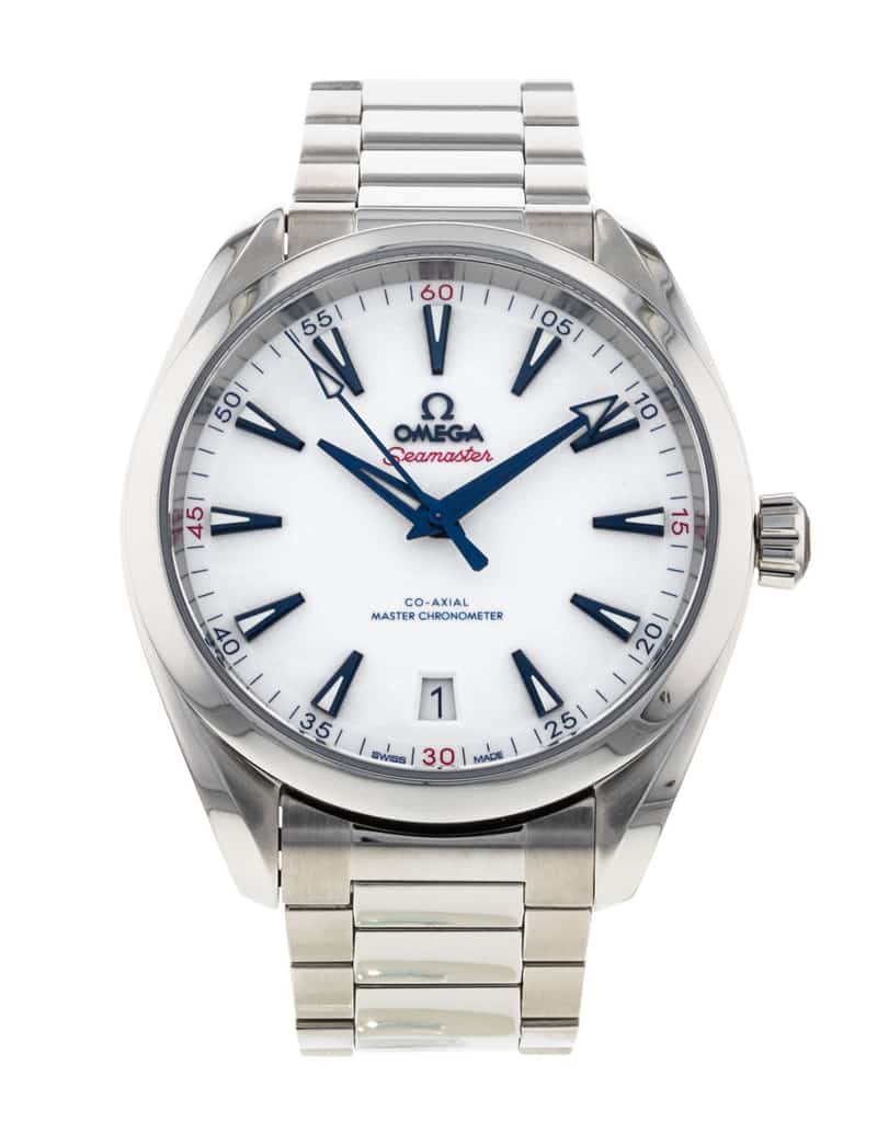 Omega Seamaster Aqua Terra Automatic Chronometer White Dial Men's Watch