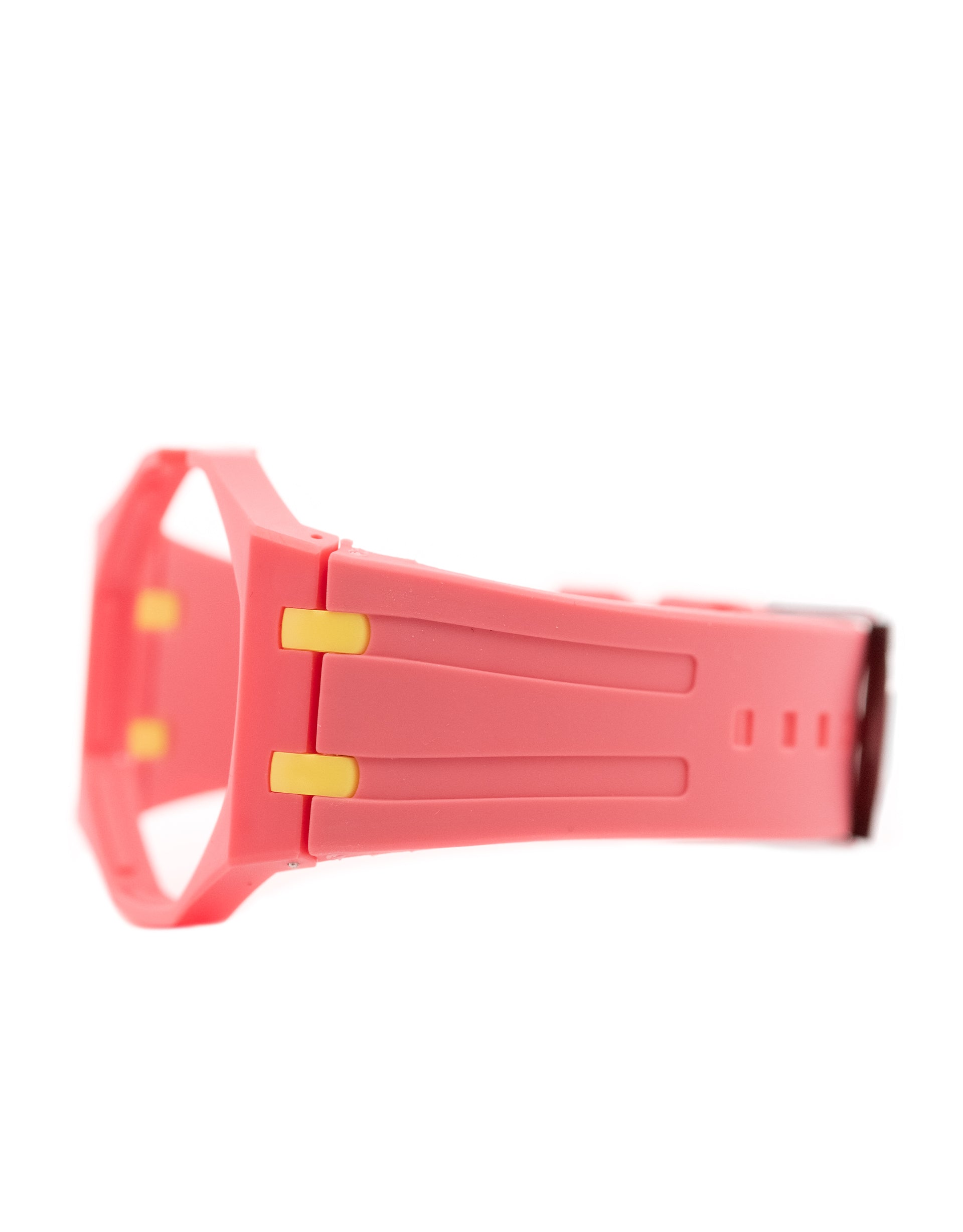 Audemars Piquet Swatch POP Watch Strap - Pink with Yellow