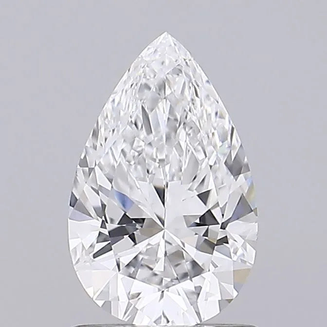 1.00ct Pear Lab Grown Diamond (Colour D, Clarity VVS2, IGI Certified)