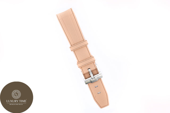 Tan Rubber Omega x Swatch Moonwatch Strap