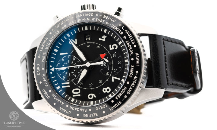 IWC Pilot's Watch Timezoner Chronograph Mens Watch