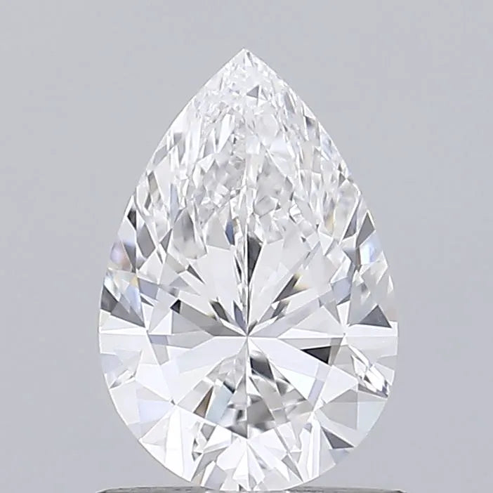 1.00ct Pear Lab Grown Diamond (Colour D, Clarity VVS2, IGI Certified)