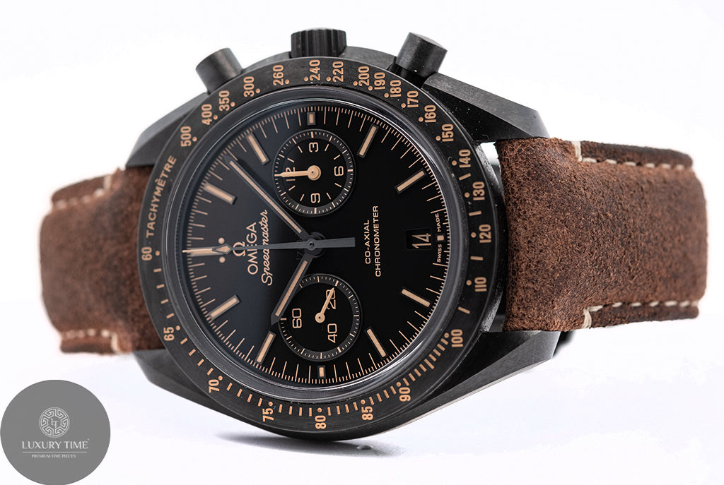 Omega Speedmaster Moonwatch Co-Axial Chronograph Dark Side of The Moon Edition Men's Watch
