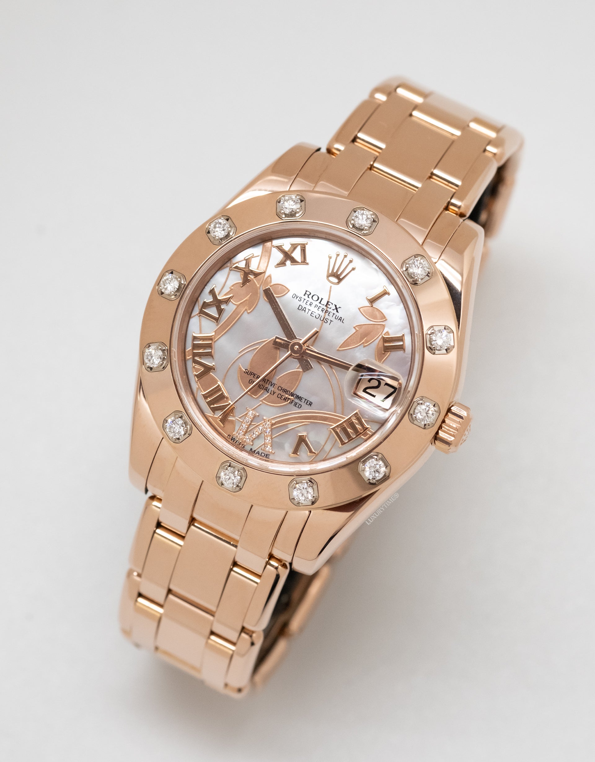 Rolex Datejust Pearlmaster Ladies Watch