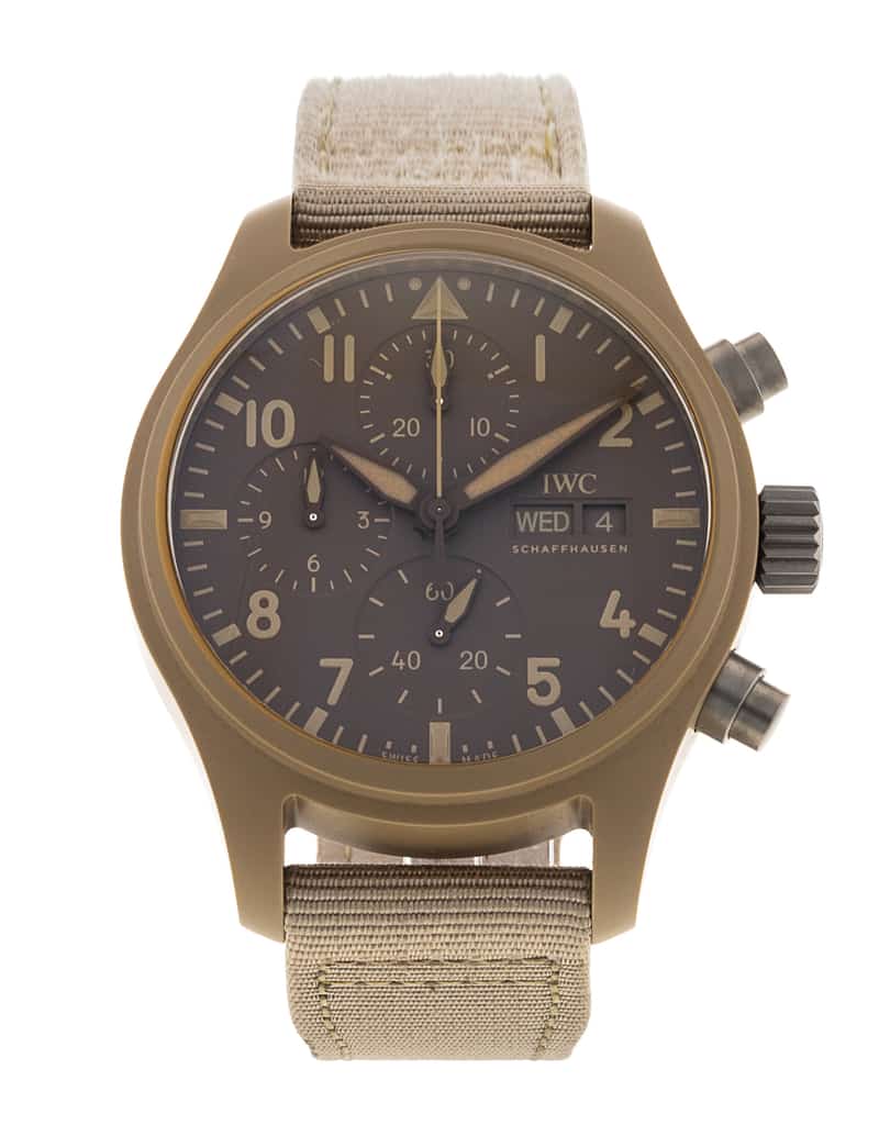 IWC Top Gun Mojave Desert Chronograph Automatic Brown Dial Men's Watch