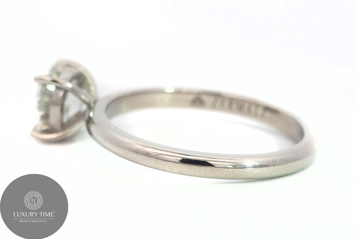1CT TOTAL WEIGHT ROUND BRILLIANT Diamond Ring SET IN Platinum