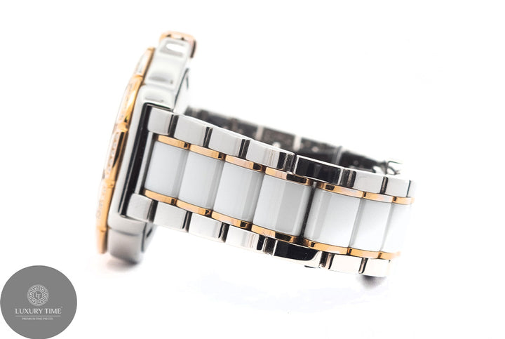 Tag Heuer Formula 1 Quartz Gold & White Ceramic Diamond Women's Watch
