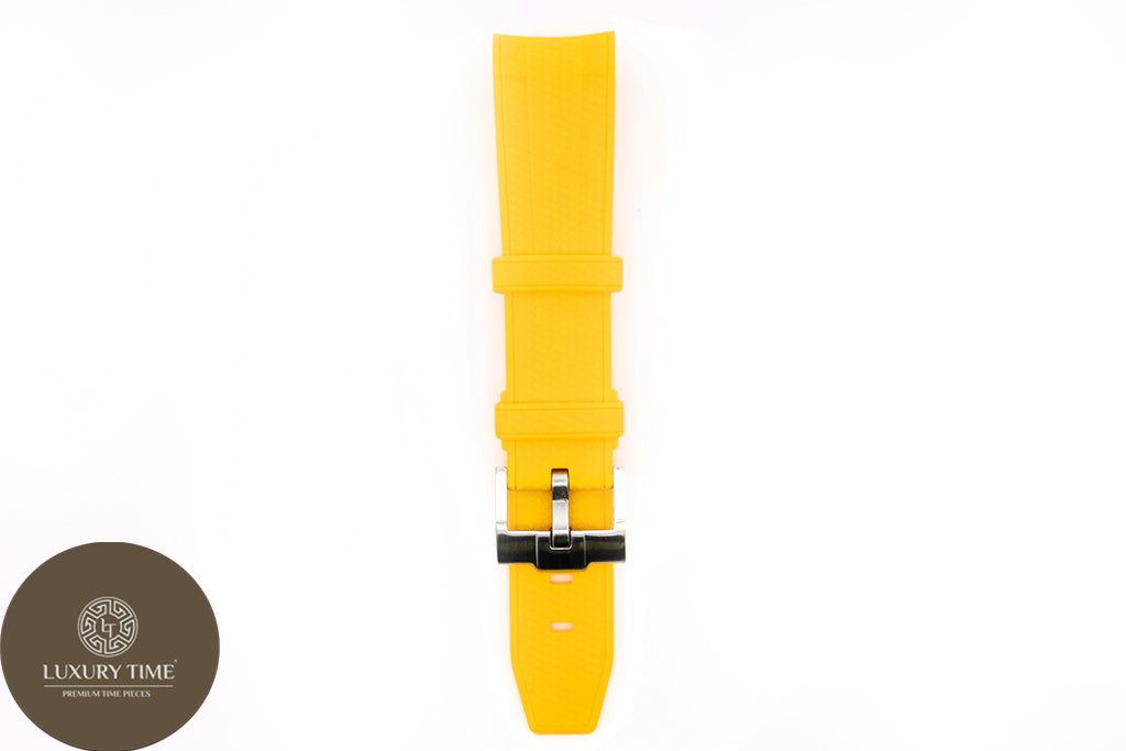 Yellow Omega x Swatch Moonwatch Strap