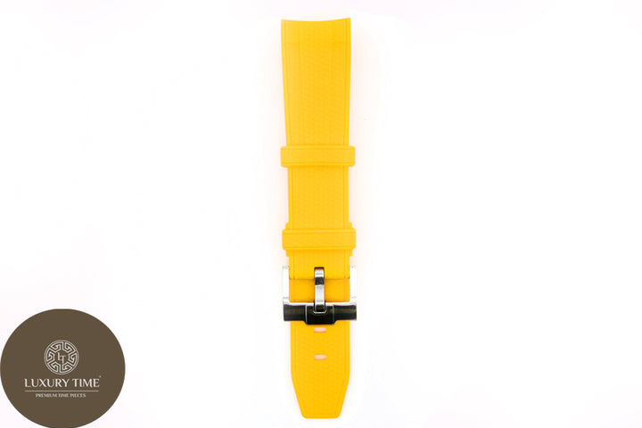 Yellow Omega x Swatch Moonwatch Strap