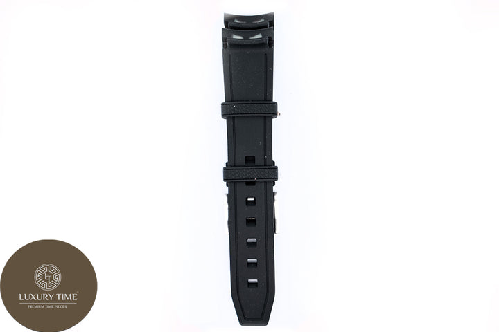 Black Rubber Omega x Swatch Moonwatch Strap