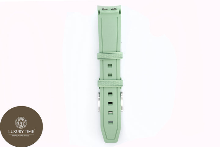 Light Green Rubber Omega x Swatch Moonwatch Strap