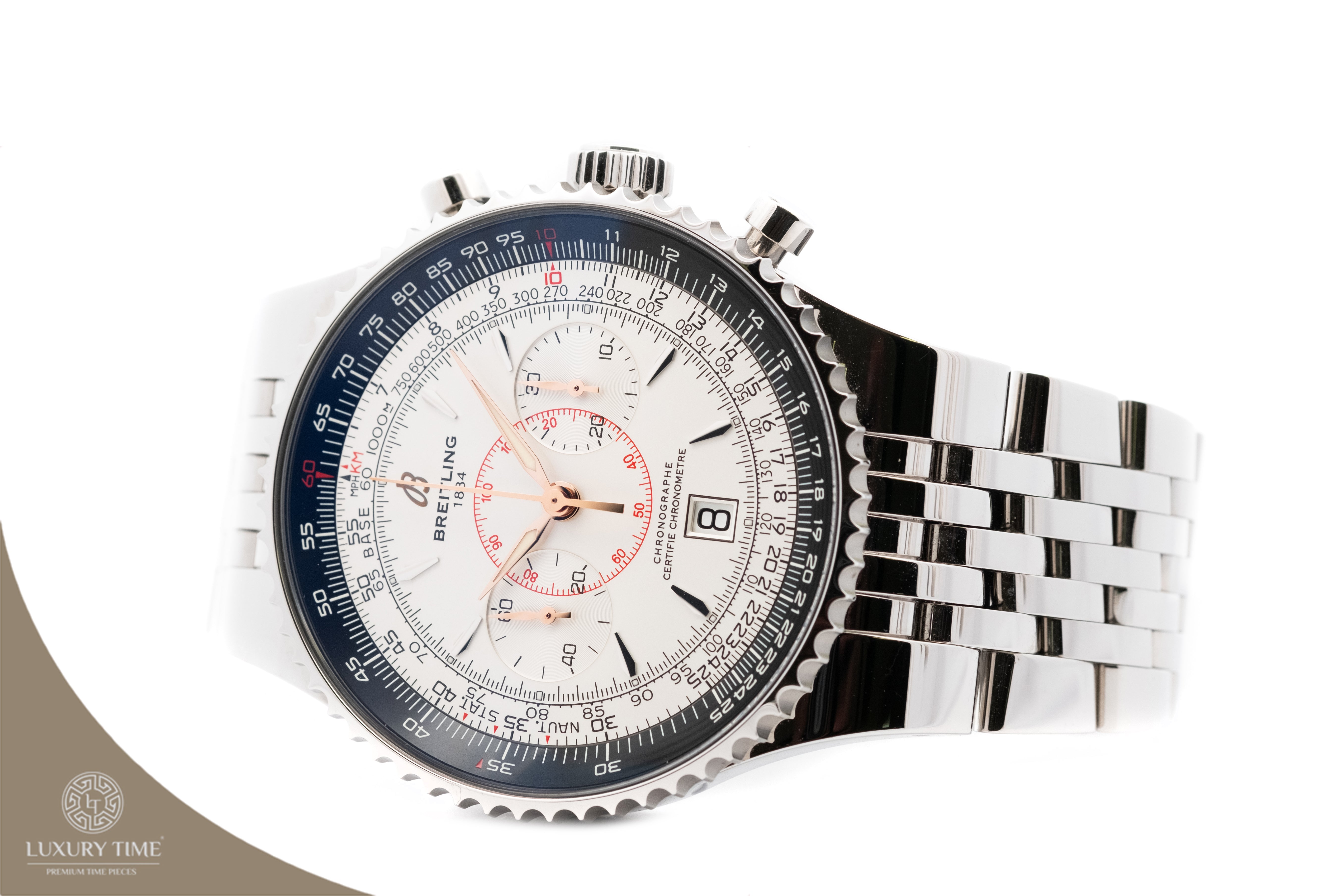 Breitling Montbrillant Legende Stainless Steel Mens Watch